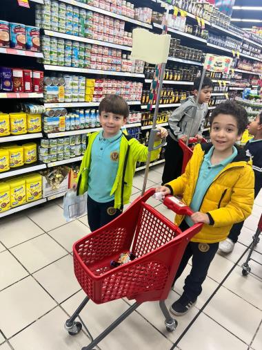 Supermarket Math Field Trip